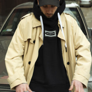 REFLECTIVE OVERSIZE HOODIE – Synthetic 100% Natural